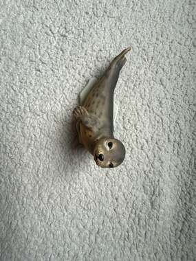 Kaiser West Germany Porcelain Seal Figurine 604